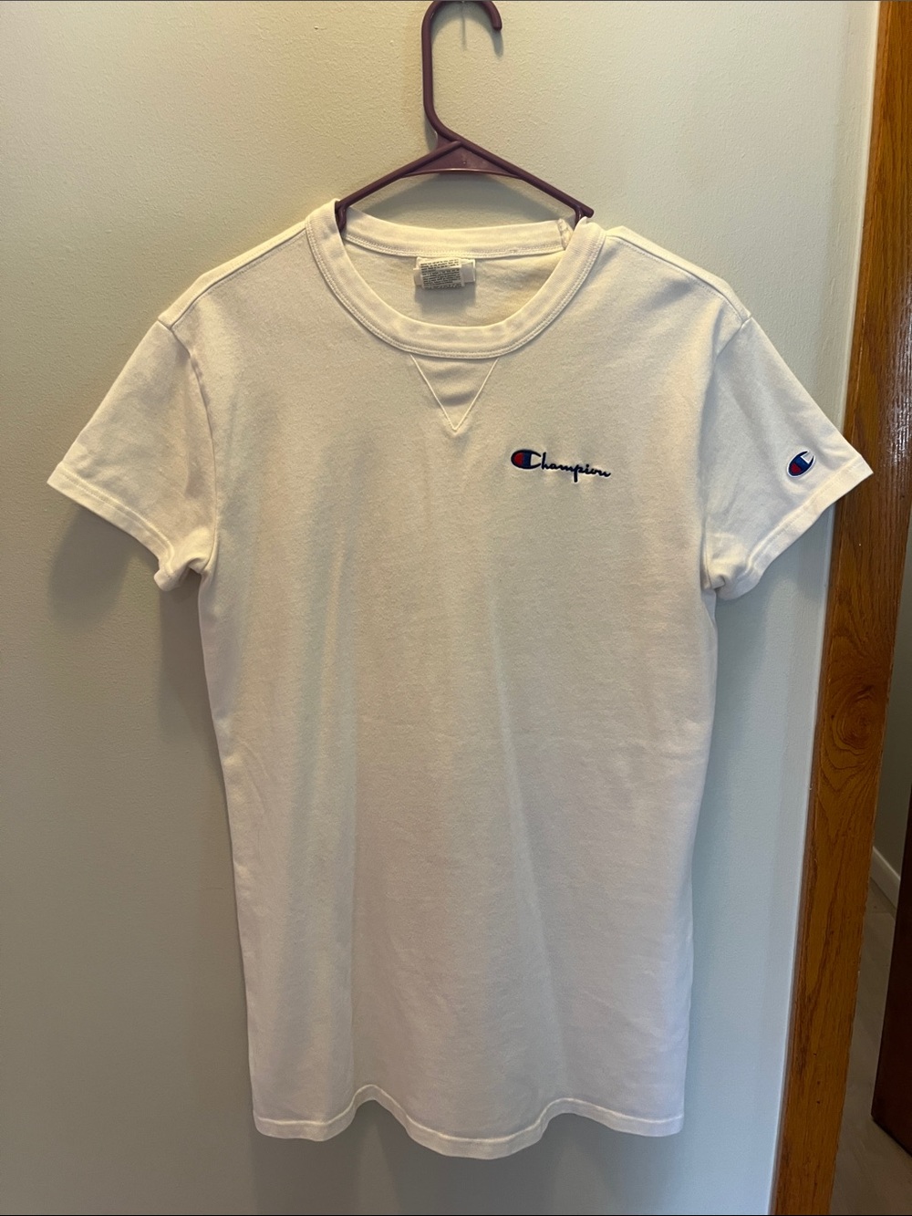 Champion White T-shirt dress